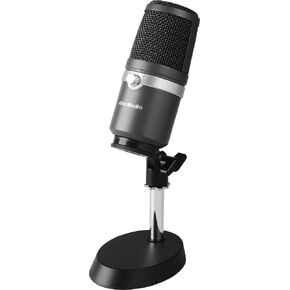 AVerMedia USB Multipurpose Microphone, for Recording, Streaming or Podcasting (AM310), 6.1" x 2.9" x 2.9"