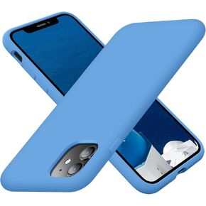Cordking Designed for iPhone 11 Case, Silicone Ultra Slim Shockproof Phone Case with [Soft Anti-Scratch Microfiber Lining], 6.1 inch, Midnight Green