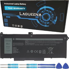 RJ40G Laptop Battery Compatible with Dell Latitude 14 5420 Latitude 15 5520 Precision 15 3560 Series P137G P137G001 P104F P104F001 P104F002 075X16 01K2CF WY9DX 0WK3F1 0M3KCN 005R42