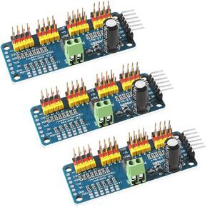 4 قطعة PCA9685 16 قناة 12 بت PWM سيرفو لوحة للقيادة واجهة IIC PCA9685 وحدة تحكم متوافقة مع Raspberry Pi