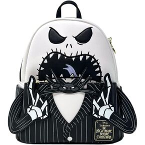 Loungefly Exclusive Nightmare Before Christmas Jack Skellington Mini Backpack - A Must-Have Disney Collector's Item for NBC Fans