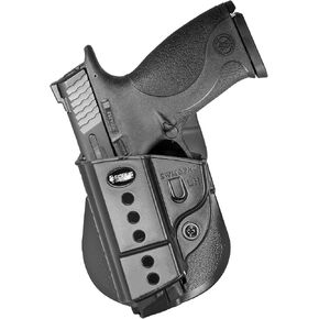 Fobus SWMP Concealed Carry OWB Paddle Holster for S&W M&P, M&P 2.0, M&P Pro, M&P M2.0, SD9 VE, SD40 VE, CZ P-06, and Diamondback DB FS Nine