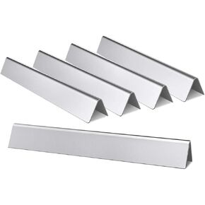 Hongso 7535 21.5 Inch Flavorizer Bars Heat Plate Replacement for Weber Spirit E-210 Spirit 200 Series (with Side Mounted Control Panel), Genesis Silver A, Spirit 500 7534 65902
