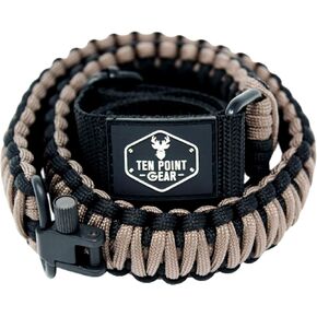 Traditional Sling 2 Points 550 Paracord | Adjustable w/Swivels and Clips | Outdoors and Hunting Use | Multiple Color Options | Many Survival Uses