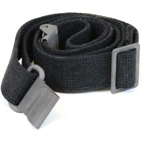 M1 Garand Web Sling USGI Pattern Black Cotton Web Two Point Made in USA