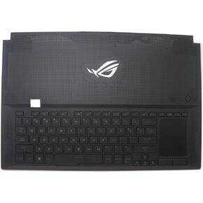 مسند راحة اليد بديل جديد لجهاز Asus GX701 GX701V GX701GX ROG 2/3S GX701 RTX2080 9th حافظة علوية مع لوحة مفاتيح بإضاءة خلفية RGB US 90NR02J1-R31US0 90NB03R1-R31US0