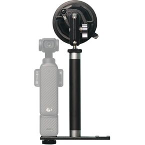 Suction Cup Mount for DJI Osmo Pocket 3 for Insta360 X4 X3, Car Windshield Window Vehicle Camera Holder Compatible with DJI Pocket 3 Accessories（Upgraded Suction Cup and Extension Rod）