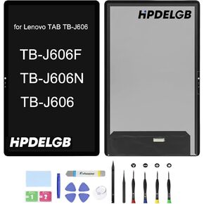 Replacement for Lenovo TAB P11 / P11 Plus TB-J616 TB-J606F TB-J606 TB-J606N TB-J606L LCD Touch Screen Display Assembly Repair Kit Black with Free Tools