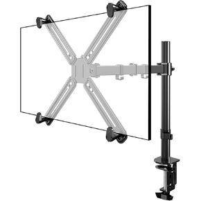 Single Monitor Mount, TV Desk Mount, Single Monitor Desk Mount with VESA Extension Kit from 75×75 to 200×200mm fits 13-39 inch Monitors/Screens, Monitor Arm, Monitor Stand Desk Mount, Vesa Mount