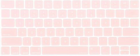 MOSISO Keyboard Cover Compatible with iMac Wireless Magic Keyboard Type Protector, 2015 US Version (MLA22LL/A, A1644), Soft Protective Ultra Thin Keyboard Skin, Rose Quartz in Saudi Arabia