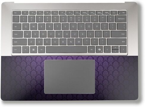 Laptop Skin Compatible with Alienware M18 R2 (2024) - Antique Purple - Premium 3M Vinyl Protective Wrap Decal Cover - Easy to Apply | Crafted in The USA by MightySkins in Saudi Arabia