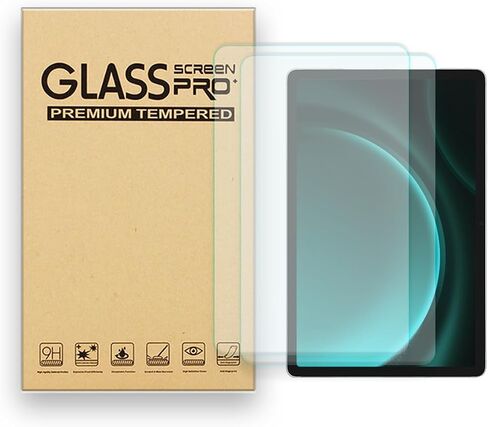 Screen Protector for Samsung Galaxy Tab S9 (11 inch) / Tab S9 FE (10.9 inch) Tempered Glass Film, 9H Hardness,Anti-Scratch,Case Friendly,Bubble Free (2 pcs) in Saudi Arabia