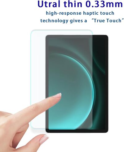 Screen Protector for Samsung Galaxy Tab S9 (11 inch) / Tab S9 FE (10.9 inch) Tempered Glass Film, 9H Hardness,Anti-Scratch,Case Friendly,Bubble Free (2 pcs) in Saudi Arabia