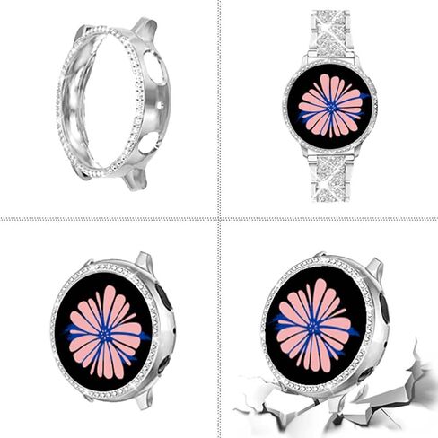 Mosonio Bling Metal Bands for Samsung Galaxy Watch 9/8/7/6 40mm 44mm Women in Saudi Arabia