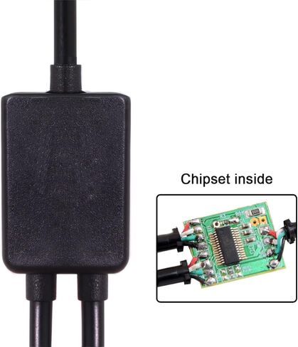 cablecc PCBA for USB2.0 Ports HUB USB 1 to 2 Splitter with SR Cover for DIY OEM Parts & 3.0mm Cable in Saudi Arabia
