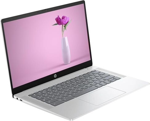 كمبيوتر محمول HP Chromebook، كمبيوتر محمول Chromebook بشاشة 14 بوصة عالية الدقة، وحدة المعالجة المركزية Intel Celeron، ذاكرة وصول عشوائي 4 جيجابايت | 192 جيجابايت (64 جيجابايت eMMC + بطاقة 128 جيجابايت)، Wi-Fi، محمول، نظام تشغيل Chrome، لطلاب الكلية المدر in Saudi Arabia