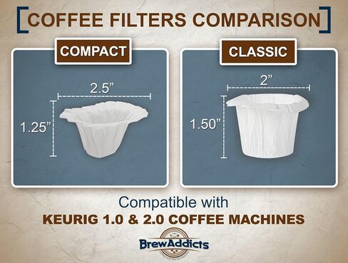 300 Paper Coffee Single-Use Filters for Keurig K-Cup 1.0 & 2.0 in Saudi Arabia