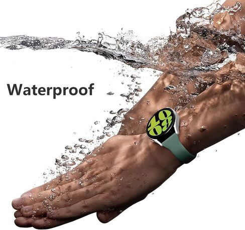 4 Pack Slim Band Compatible with Samsung Galaxy Watch 6 Band/Galaxy Watch 7 Band/Galaxy Watch 5 4 Band, Galaxy Watch 6 4 Classic/5 Pro/Watch 3/Active 2 Band, 20mm Silicone Sport Strap Women Men in Saudi Arabia