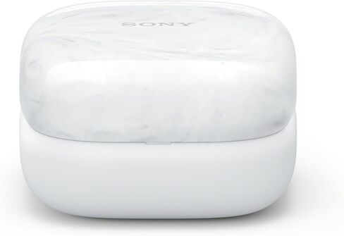 Sony Wireless Noise Cancelling Earbuds with High-Resolution Audio, Deep Bass, Clear Call Quality, IPX4 Water Resistance, Alexa & Google Assistant, Long Battery Life, Lightweight - White in Saudi Arabia