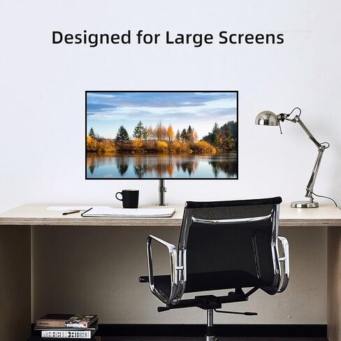 Single Monitor Mount, TV Desk Mount, Single Monitor Desk Mount with VESA Extension Kit from 75×75 to 200×200mm fits 13-39 inch Monitors/Screens, Monitor Arm, Monitor Stand Desk Mount, Vesa Mount in Saudi Arabia