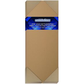100 Brown Kraft Fiber 28/70# Text (NOT card/cover) Paper Sheets - 8.5" X 14" - 70lb/pound Weight (8.5X14 Inches) Legal|Menu Size - Rich Earthy Color with Natural Fibers - Smooth Finish