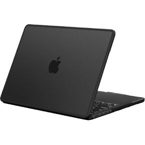 BlueSwan Anti-Cracking Hard Shell Case Compatible with MacBook Pro 16 inch 2024-2021 M4 M3 M2 M1 Pro/Max with Touch ID A3403 A3186 A2991 A2780 A2485, Anti-Fingerprint Soft TPU Bumper, Frosted Black