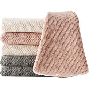 Barista Towels, Extra Thick Microfiber Coffee Cleaning Cloths for Espresso Machine, Steam Wand, Milk Frother, Countertop,12"x12", 6 Pack