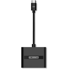 AC Infinity UIS Splitter Hub, 4-Port Adapter Dongle, Connector Cable Cord to Share UIS Programming for LED Grow Lights, EC Motor Fans, and Humidifiers