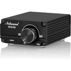 Nobsound 100W Subwoofer Amplifier Digital Power Sub Amp Audio Mini Bass Amp with Power Supply (Black)