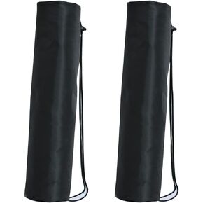 2 Pieces Camp Chair Replacement Bags Nylon Foldable Tripod Carry Bag Large Zippered Storage Bag with Shoulder Strap for Outdoor Camping