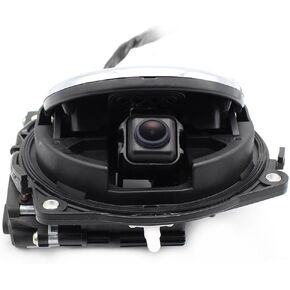 Original Backup Camera RCA Logo Emblem HD CCD Vehicle Car Rear View Reverse Parking Camera Replacement for VW Golf 5/Golf 6 GTI TSI GTR Magotan Polo Passat B6 B7 Lamando GTS Phaeton CC Waterproof