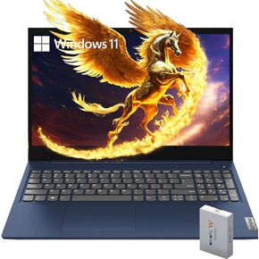Lenovo IdeaPad Laptop, 15.6" HD Touchscreen Display, Intel Core i3-10110U Processor, Webcam, Bluetooth, HDMI, Wi-Fi, Windows 11 Home, w/WOWPC Bundle (20GB RAM | 512GB PCIe SSD)