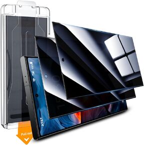 UniqueMe for Samsung Galaxy S24 Plus Screen Protector, Case Friendly HD Clear Anti-Scratch 9H Tempered Glass for S24 Plus 2 Pack + Camera Lens Protector 2 Pack 6.7 inch