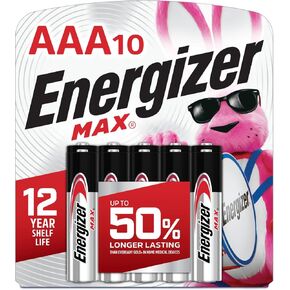 Energizer AAA Batteries, Max Triple A Alkaline, 16 Count