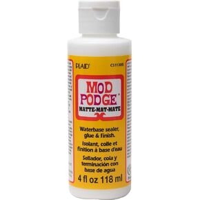 Mod Podge CS15092 Waterbase Sealer, Glue and Finish, 64 oz, Matte