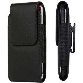 Vertical PU Leather Swivel Belt Clip Case Cell Phone Holster Pouch for Google Pixel 6 Pro / OnePlus 10 Pro / Moto G Pure /Samsung Galaxy S22 Ultra A13