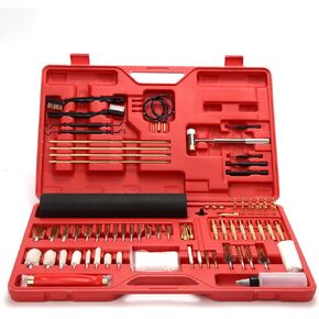 TUFFMAN TOOLS- Universal Gun Cleaning Kit with Gun Mat and Travel Case for All Calibers of Rifle and Pistol
