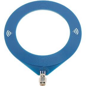 SW Antenna Mini Loop Shortwave Antenna Portable Loop Antenna SMA Connector Mini SW Antenna TEF6686 Receiver HAM Connection 9.9KHZ to 181MHZ