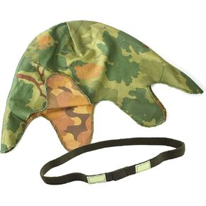 WW2 US M1 Mitchell Helmet Cover with Eye Strap Belt