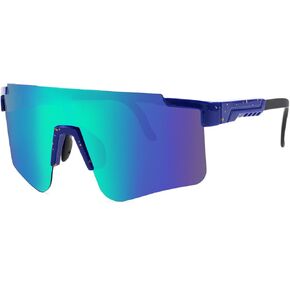 نظارات شمسية رياضية من MALIDAK للرجال والنساء والشباب نظارات بيسبول حماية من الأشعة فوق البنفسجية 400 للرجال لركوب الدراجات in Kuwait