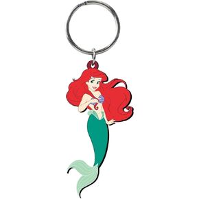 Disney Ariel Soft Touch PVC Key Ring,Multi-colored