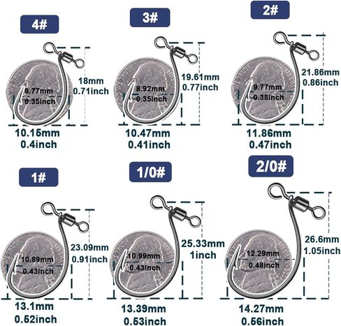 Drop Shot Hooks Fishing Rig, 25pcs Dropshot Hook for Bass Fishing in Saudi Arabia