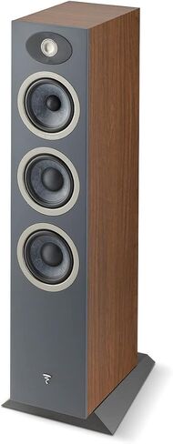 Focal Theva N°2-3-Way Floorstanding Loudspeakers with 5-Inch Drivers, Sold Individually, Dark Wood - FTHEVAN2DW in Kuwait