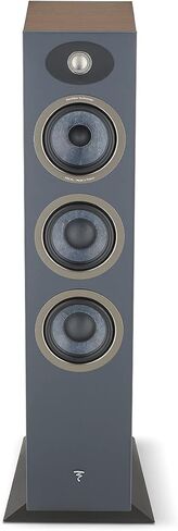 Focal Theva N°2-3-Way Floorstanding Loudspeakers with 5-Inch Drivers, Sold Individually, Dark Wood - FTHEVAN2DW in Kuwait