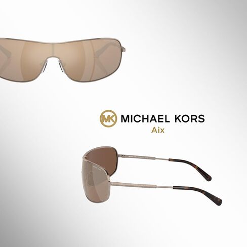 Michael Kors Aix MK1139 Rectangle Sunglasses for Women + BUNDLE With Designer iWear Complimentary Eyewear Kit in Saudi Arabia
