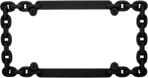 Cruiser Accessories 20530 Chain License Plate Frame, Chrome in Kuwait