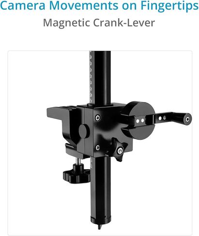 عمود موجه للطاولة من PROAIM. للكاميرا الصغيرة وDSLR مع نطاق تثبيت 18-38 مم. ارتفاع العمود- 25 بوصة (P-TMGC-01) in Kuwait