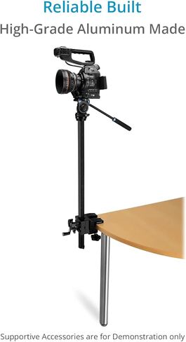 عمود موجه للطاولة من PROAIM. للكاميرا الصغيرة وDSLR مع نطاق تثبيت 18-38 مم. ارتفاع العمود- 25 بوصة (P-TMGC-01) in Kuwait