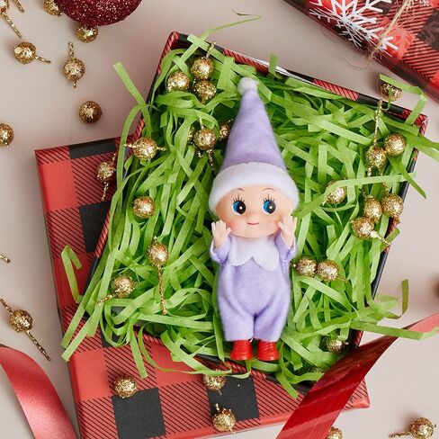 JOYIN Christmas Red Tiny Elf Doll Soft Plush Toy Doll for Christmas Decor, Xmas Gift, Xmas Clothing for Elf Doll in Kuwait