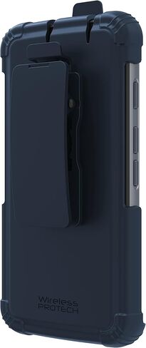 Case Compatible with CAT S62 PRO and CAT S62, Secure fit, Quick Release Latch and Heavy Duty Swivel Belt Clip Holster (Navy Blue) in Saudi Arabia